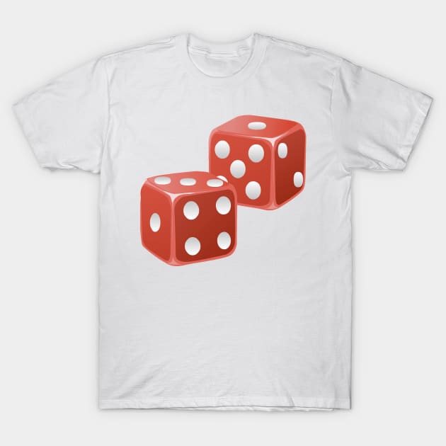 Dice T-Shirt by skycloudpics